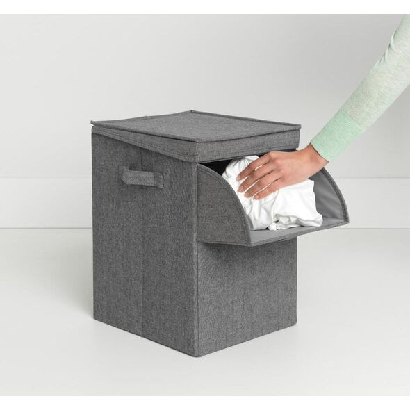 Kosz na pranie Brabantia 35L antracyt