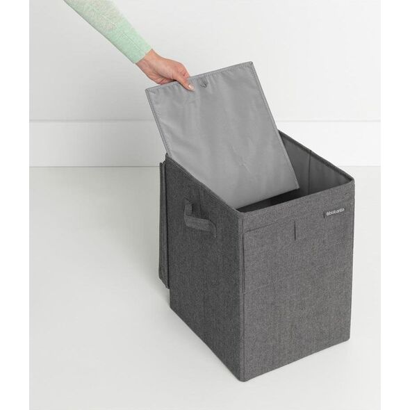 Kosz na pranie Brabantia 35L antracyt