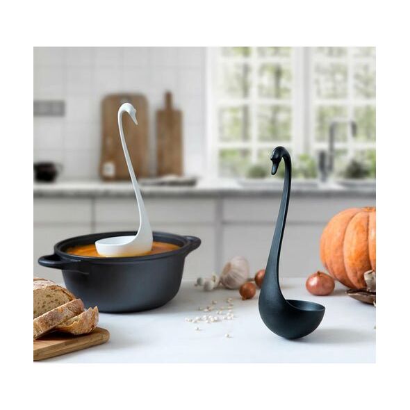 Ototo OTOTO Swanky white Soup Ladle