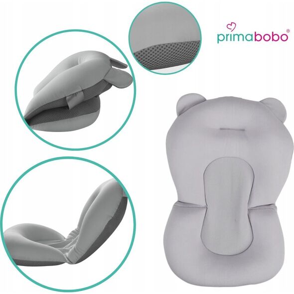 Primabobo PRIMABOBO bath cushion, grey, BL_pp_GREY