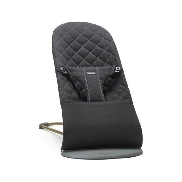 BabyBjorn BABYBJORN bouncer BLISS, Woven, Black, 006116