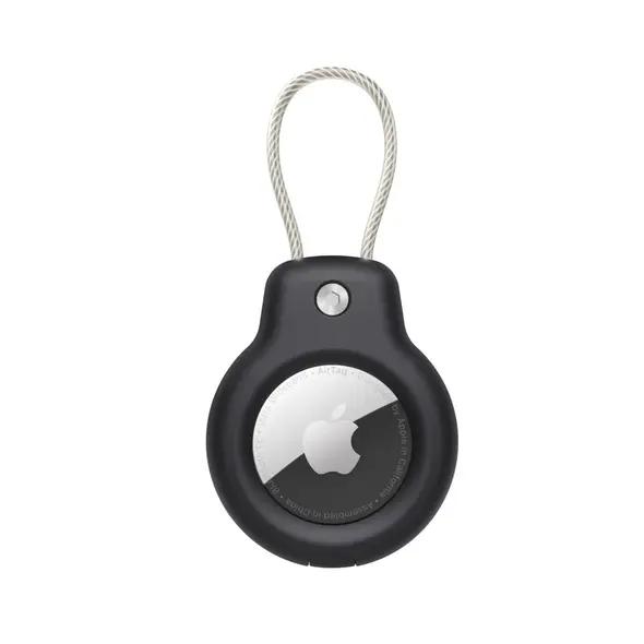 Tech-Protect Rough Vein Apple Airtag Black [2 PACK]