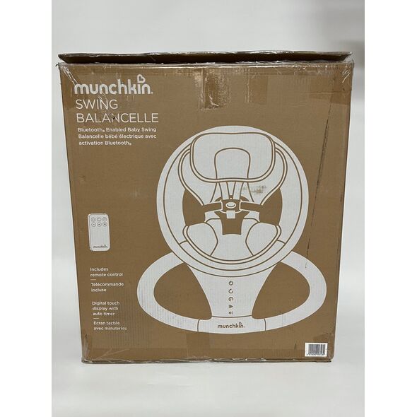 Munchkin MUNCHKIN gultukas-sūpynės, Juodas, 90318