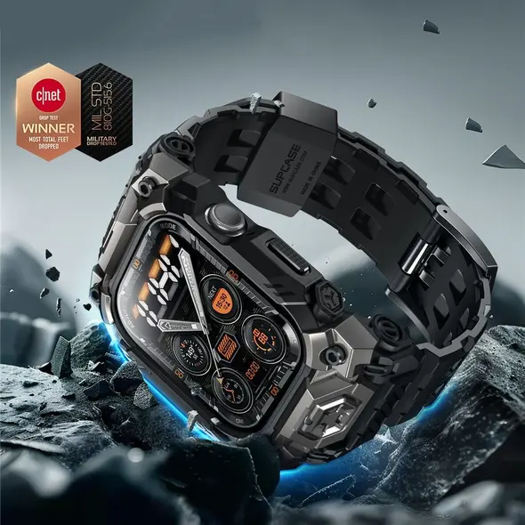 Supcase Unicorn Beetle Ore Apple Watch 10 46mm Black