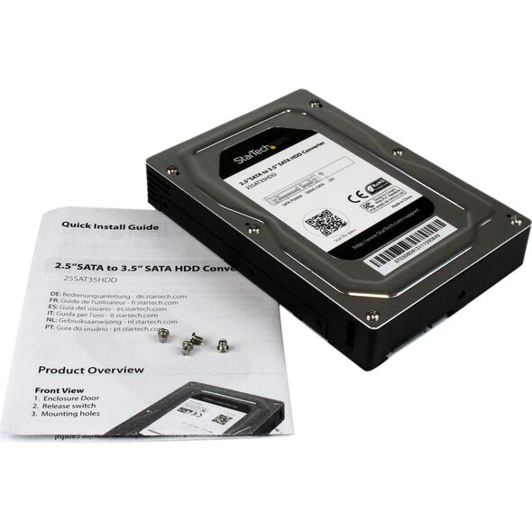 Kieszeń StarTech 3.5" na dysk 2.5" SATA HDD/SSD (25SAT35HDD)