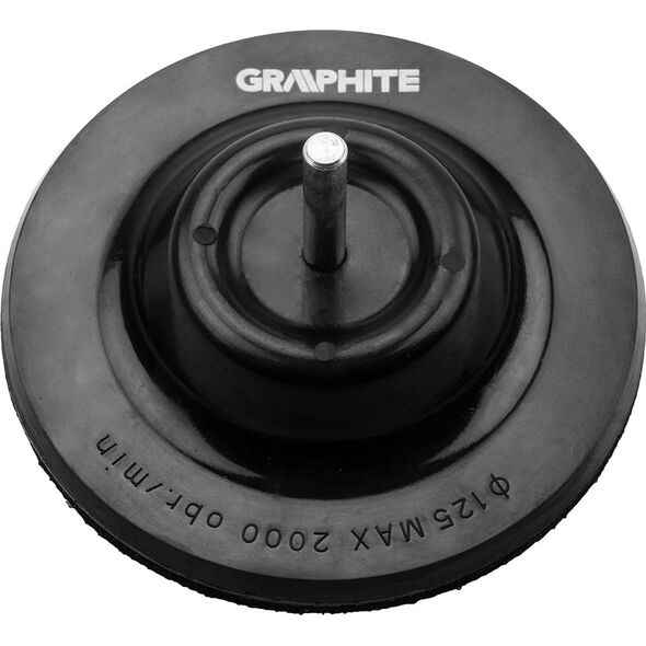 Graphite Tarcza elastyczna (Tarcza elastyczna z rzepem 125 mm, uchylna)