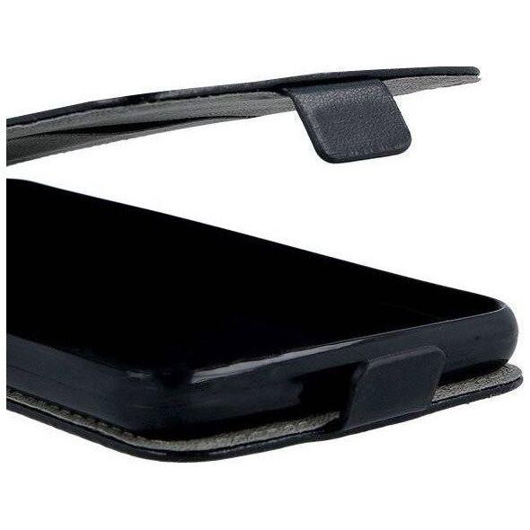 Kabura SAMSUNG GALAXY M21 Pionowa Rubber etui z klapką czarne