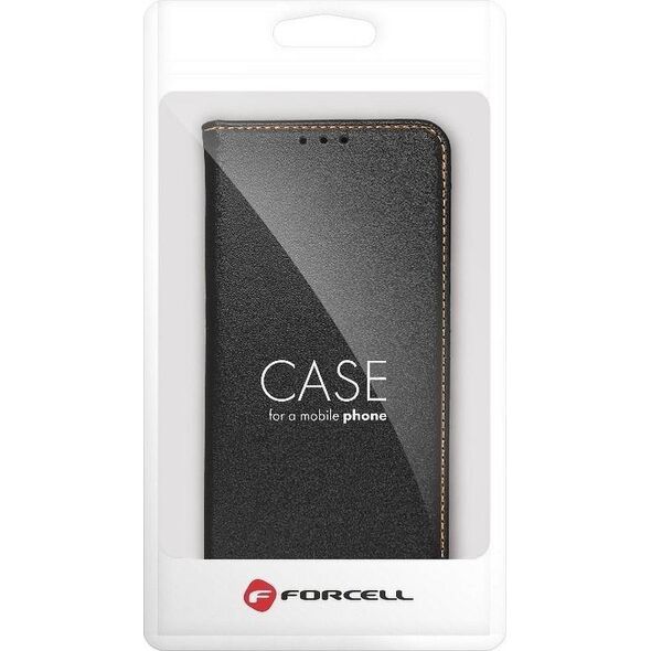 Kabura skórzana Forcell SMART PRO do SAMSUNG Galaxy A52 5G / A52 LTE ( 4G ) czarny