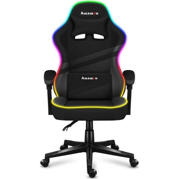 Fotel Huzaro Force 4.4 RGB Czarny