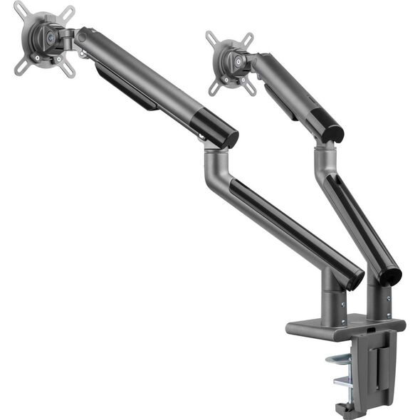 Alterzone Uchwyt biurkowy na 2 monitory 17" - 32" (ALZDARM17-32-G)