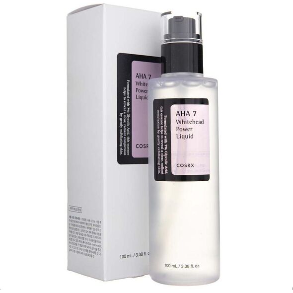 CosRx Whitehead Power Liquid Preparat złuszczający z naturalnymi kwasami AHA - 100 ml