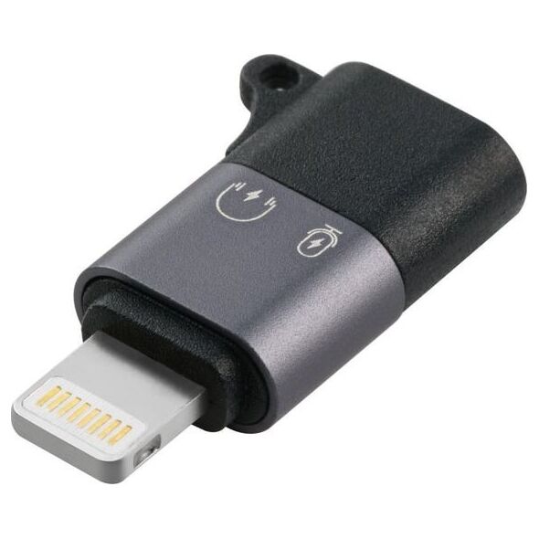 Adapter USB MicroConnect Microconnect MC-USBCLIGHT zmieniacz płci / kabli USB C Lightning Srebrny