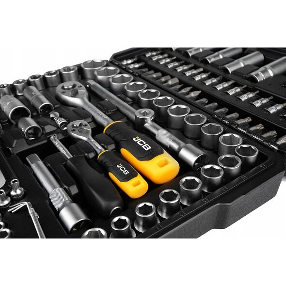 Zestaw narzędzi JCB JCB ZESTAW KLUCZY 108el. 1/2" 1/4"
