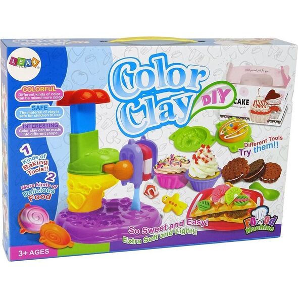LeanToys Zestaw do Ciastoliny Słodkości Ciastka Lody Na Patyku