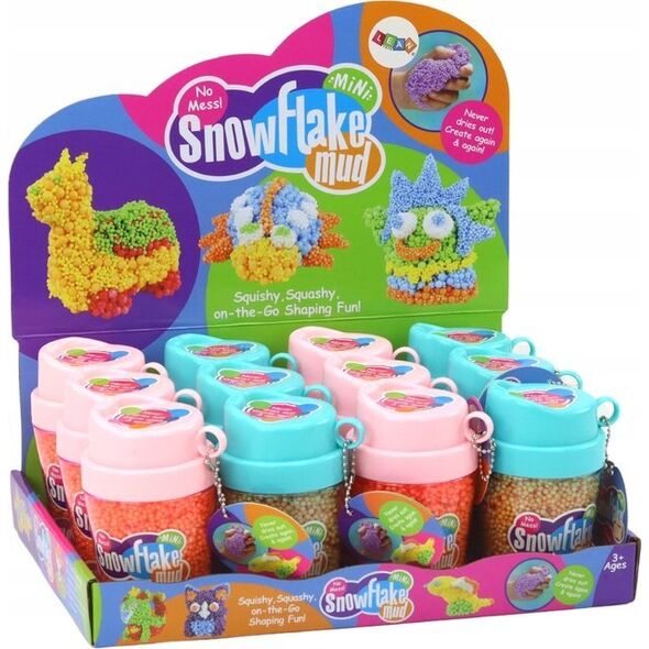 LeanToys Sguishy Kulki Styropianowe Masa w Kubeczku Żółty