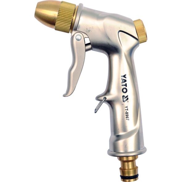 Yato Zraszacz pistoletowy regulowany metalowy 2-funkcyjny 1/2" na blistrze (YT-8967)