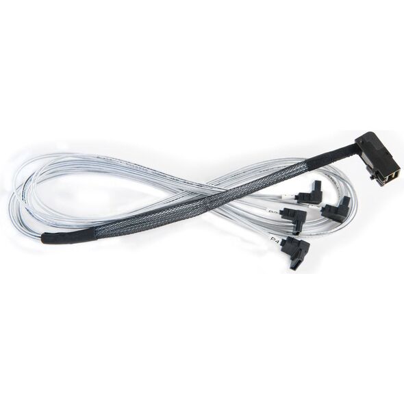 Adaptec SFF 8643 - SATA x4, 0.8m, Czarny (2279900R)