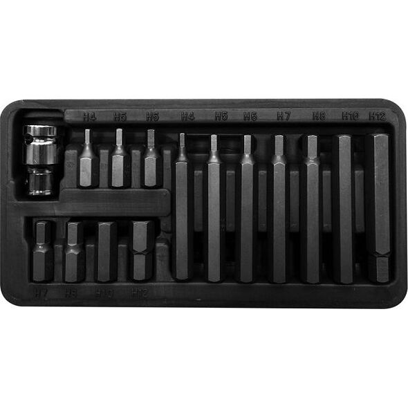 Pro-Line Zestaw bitów 3/8" Hex 4-12 15 elementów (10743)