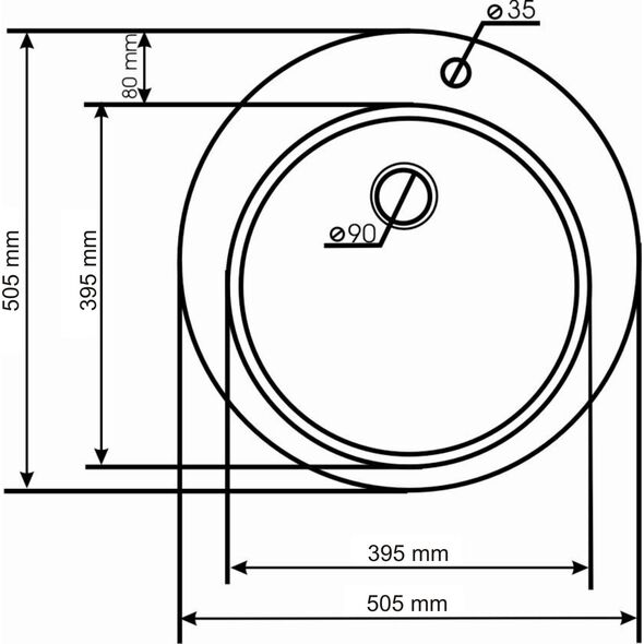 Zlewozmywak Aquasanita Dirbtinio granito virtuvinė plautuvė Aquasanita Clarus SR100, 111 Silica