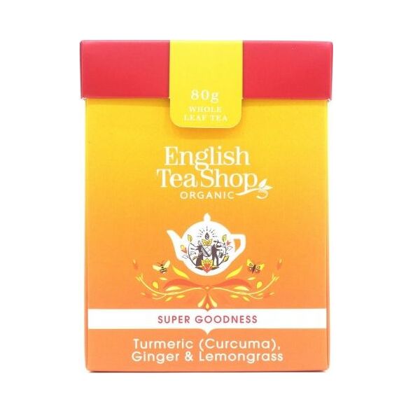 English Tea English Tea Shop, Herbata sypana, Turmeric, Ginger & Lemongrass, 80 g