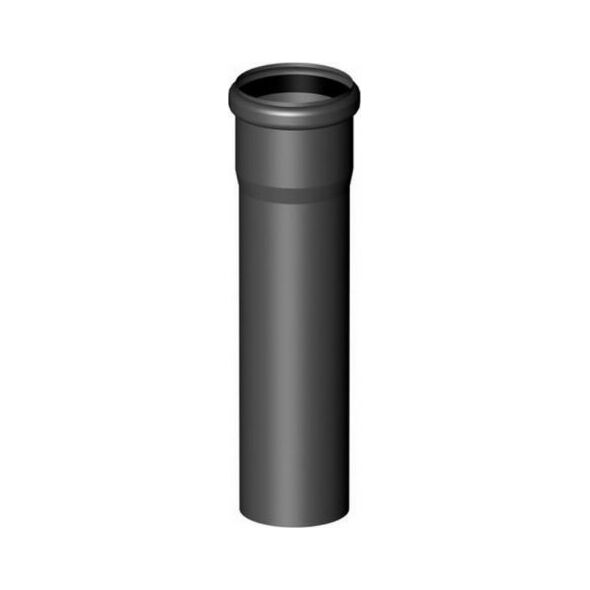 Almeva STARR Σωλήνας με υποδοχή 0,5m DN60 UV Stable Μαύρο7630005898062 12207024 7630005898062