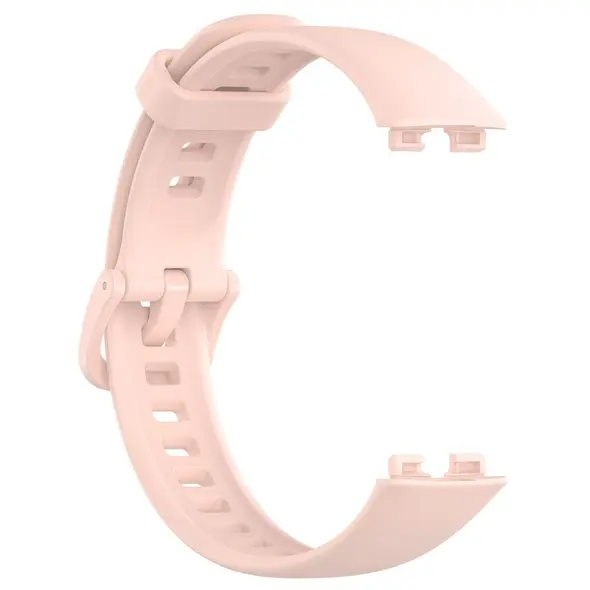 Bizon Strap Watch Silicone Huawei Band 9 / Band 8 pink