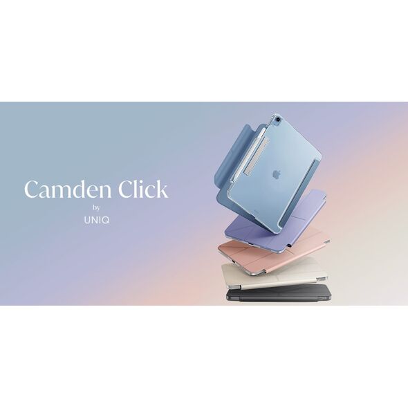 Etui na tablet Uniq UNIQ etui Camden Click iPad Air 13" (2024) różowy/blush pink