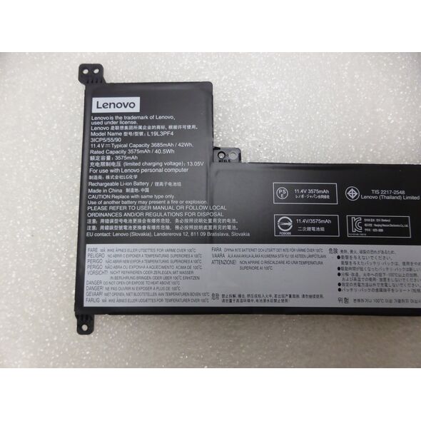 Bateria Lenovo LG L19L3PF4 11.4V42Wh3cell