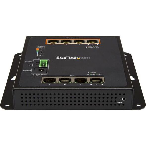 Switch StarTech IES81GPOEW