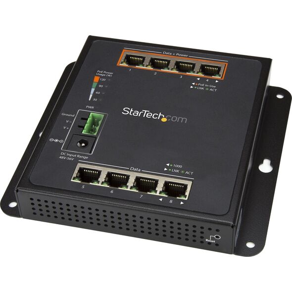 Switch StarTech IES81GPOEW