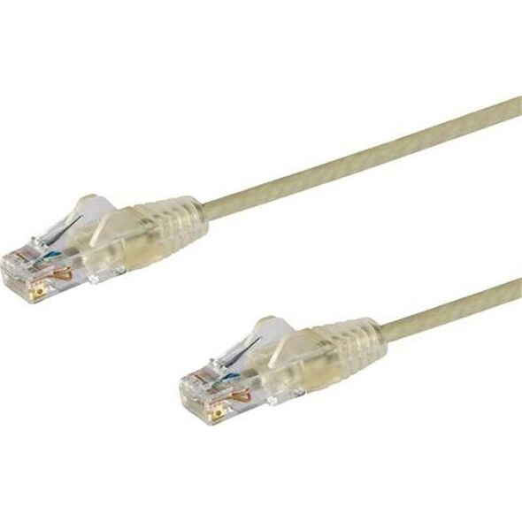StarTech STARTECH.COM 2,5m Cat6-Kabel - Schlankes Cat6-Patchkabel - Grau - Snagless-RJ45-Steckverbinder - LSZH - 28 AWG Kupferdraht