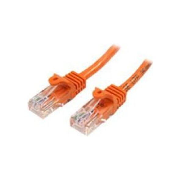 StarTech CAT 5E Patchcord Pomarańczowy 3M (45PAT3MOR)