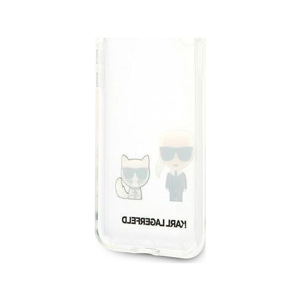 Karl Lagerfeld Karl Lagerfeld KLHCPXCKTR iPhone X/Xs hardcase Transparent Karl & Choupette
