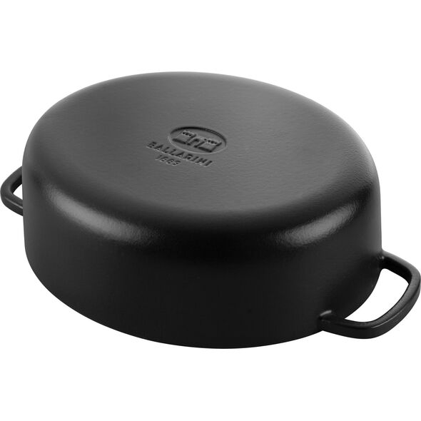 Ballarini Ballarini Bellamonte Garnek żeliwny owalny 4,5 l czarny