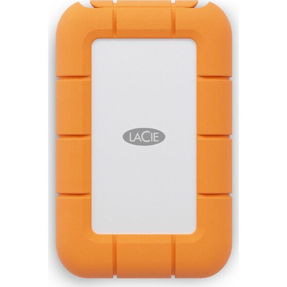 Dysk zewnętrzny SSD LaCie Rugged Mini 2TB Srebrno-pomarańczowy (STMF2000400)