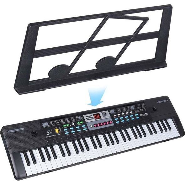 Lean Sport MQ 601 UFB keyboard klawisze organy z mikrofonem dla dzieci