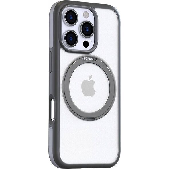 Torras Etui Torras Ostand R Fusion dla iPhone 16 Pro (Szare)