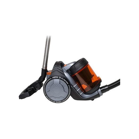 Adler Cyclone Vacuum Cleaner | AD 7065 | Bagless | Power 700 W | Dust capacity 1.6 L | Black/Red one size