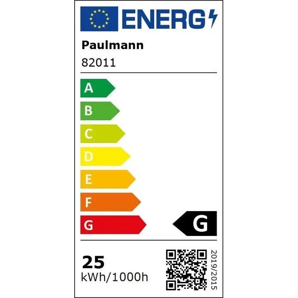 Paulmann Żarówka specjalistyczna do piekarnika E14 25W 2200K 125lm 230V przezroczysta