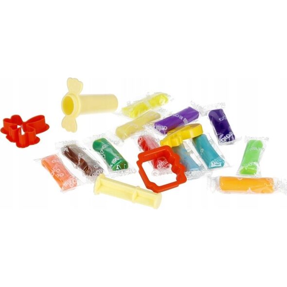 Mega Creative MASA PLASTYCZ AKC BIEDR 11CM MIX3 MC DISP 9/90