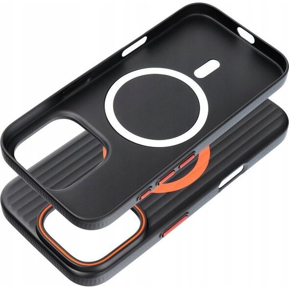 Futerał SIMPLY kompatybilny z MagSafe do IPHONE 14 Pro Max tytan czarny