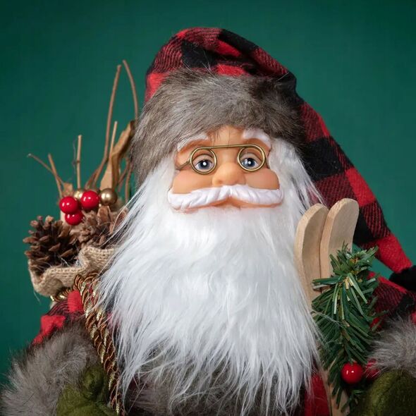 ŚWIĘTY MIKOŁAJ SKANDYNAWSKI FIGURKA ŚWIĄTECZNA NA ŚWIĘTA PREMIUM 45CM