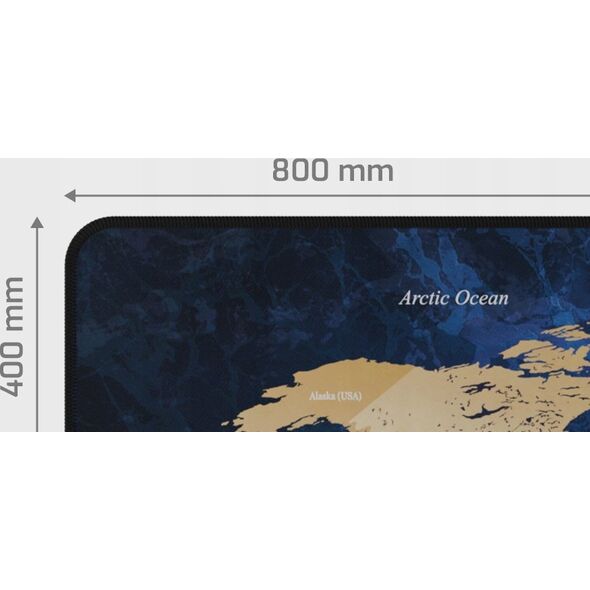PODKŁADKA POD MYSZ NATEC WORLD DEEP BLUE 800X400MM