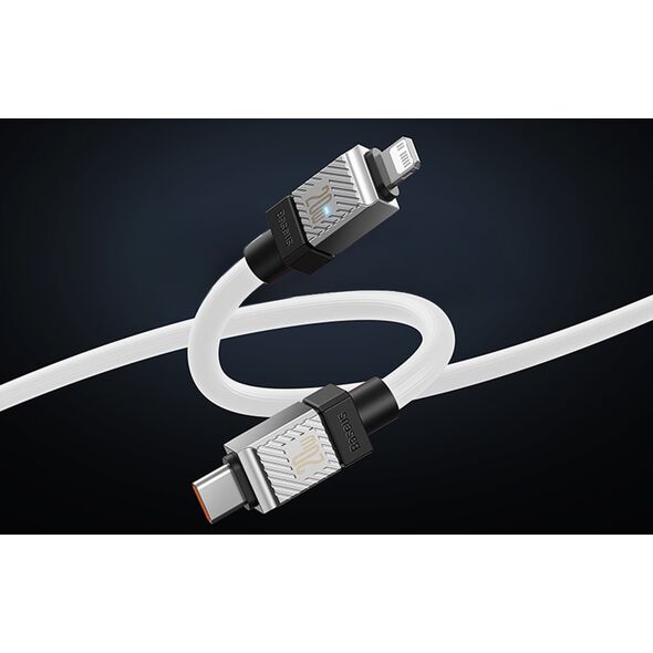 Kabel USB Baseus USB-C - Lightning 2 m Biały (CAKW000102)