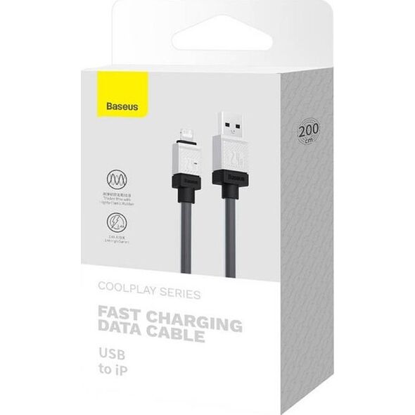 Kabel USB Baseus USB-C - Lightning 1 m Czarny