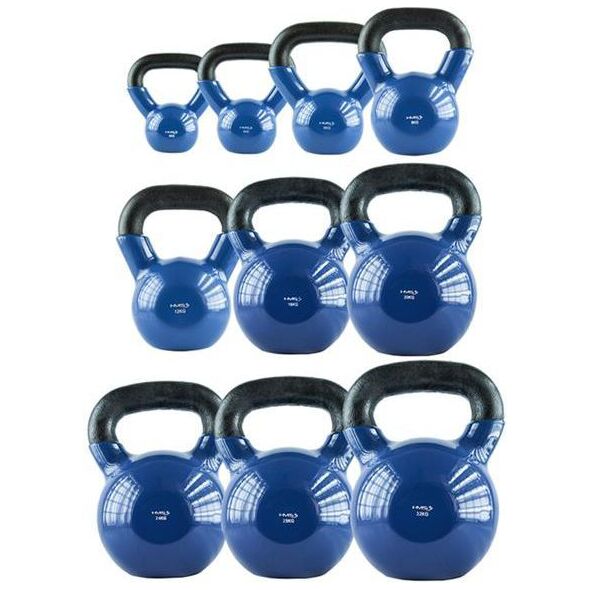 Kettlebell HMS KNV04 gumowany 4 kg