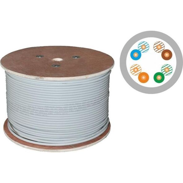 Q-Lantec Kabel sieciowy UTP kat.5e PVC Eca - 500m - 10 lat gwarancji
