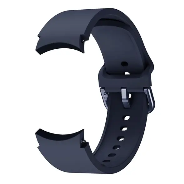 Bizon Strap Watch Silicone Samsung Galaxy Watch 20 mm navy blue