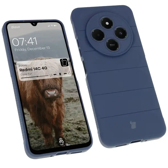 Bizon Case Tur Xiaomi Redmi 14C 4G / POCO C75 navy blue