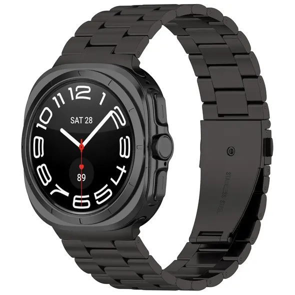 Bizon Strap Watch Aura Samsung Galaxy Watch Ultra 47 mm black